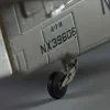 DERBEE DB006PGA1 Skyraider Warbird PNP grau - 80cm