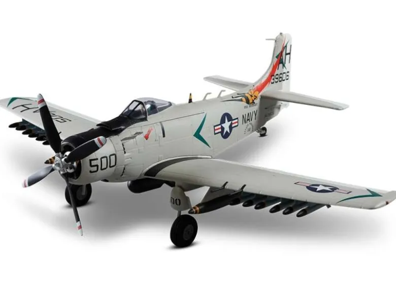 DERBEE DB006PGA1 Skyraider Warbird PNP grau - 80cm