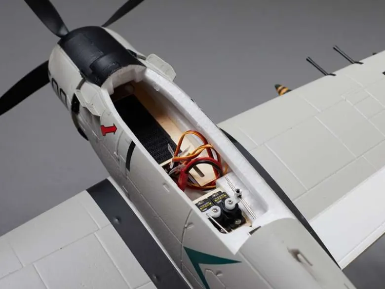 DERBEE DB006PGA1 Skyraider Warbird PNP grau - 80cm