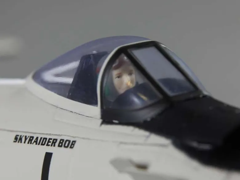 DERBEE DB006PGA1 Skyraider Warbird PNP grau - 80cm