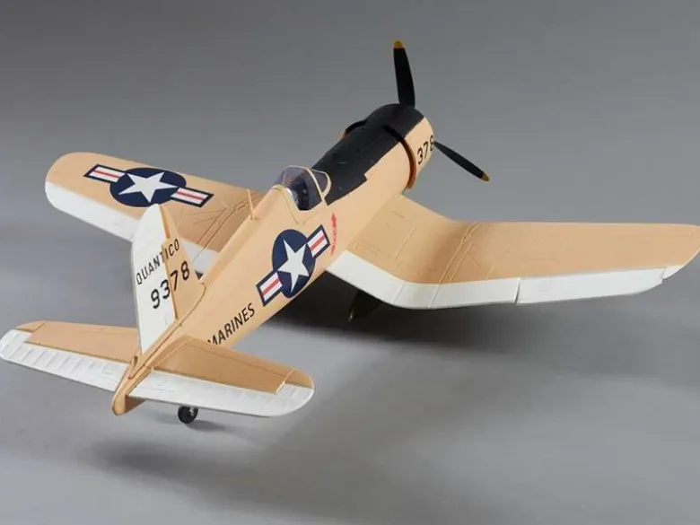 DERBEE DB002PGF4U Corsair Warbird PNP gelb - 75cm