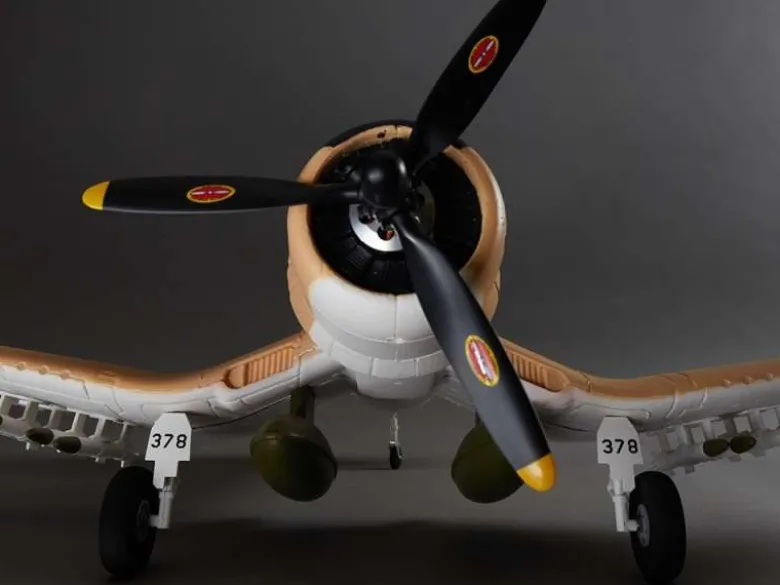 DERBEE DB002PGF4U Corsair Warbird PNP gelb - 75cm
