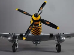 DERBEE DB003PGP-51D Mustang Warbird PNP gelb - 75cm