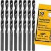 Donau Elektronik HSS08HSS Bohrer Ø 0,8 mm (10)