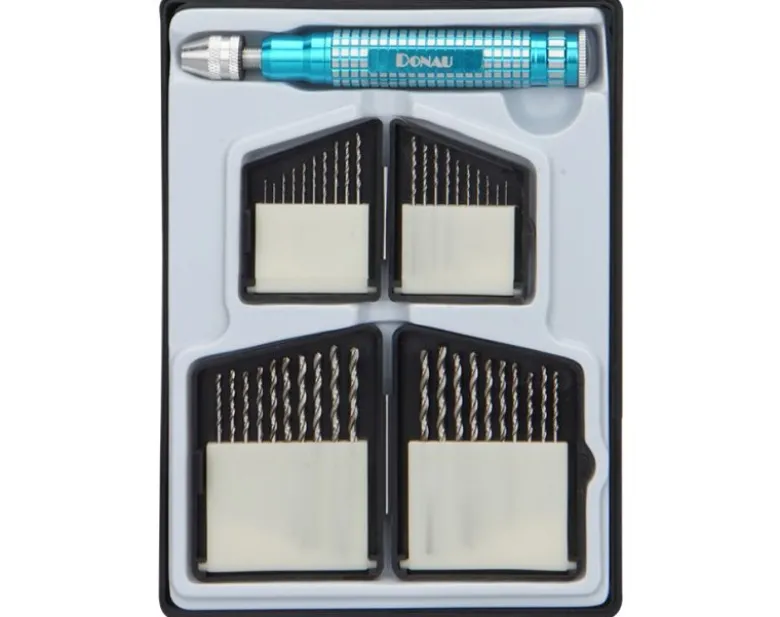 Donau Elektronik HSS250PROFILINE HSS Bohrerset 40-teilig Ø 0,3 - 2,5 mm