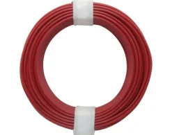Donau Elektronik 118-0Kupferschalt Litze rot 10m