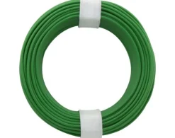 Donau Elektronik 118-4Kupferschalt Litze grün 10m