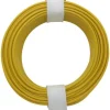 Donau Elektronik 118-3Kupferschalt Litze gelb 10m