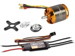 D-Power AL283510ACSBrushless Set AL2835-10 & AVICON 20A Regler