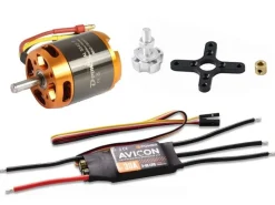 D-Power AL35427ACSBrushless Set AL3542-7 & AVICON 30A Regler