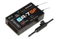 D-Power GR7SFGR-7SF 2.4GHz Empfänger mit 3X Gyro Futaba S-FHSS kompatibel