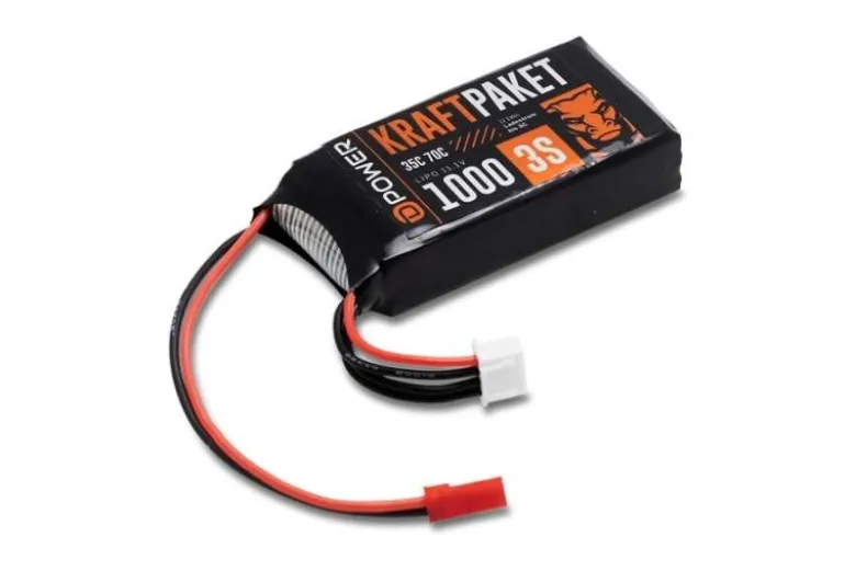 D-Power KP10003Kraftpaket 1000 3S LiPo Akku 11,1 V 35/70C - BEC