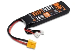 D-Power KP19002Kraftpaket 1900 2S LiPo Akku 7,4 V 35/70C - XT60