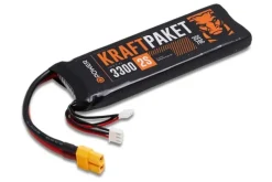 D-Power KP33002Kraftpaket 3300 2S LiPo Akku 7,4 V 35/70C - XT60