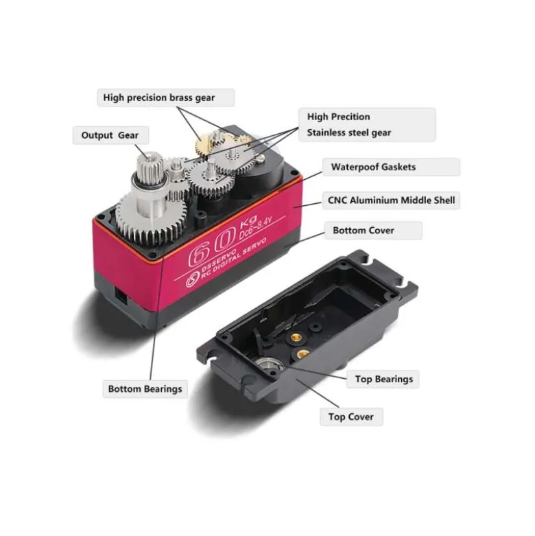 DSSERVO DS023DS5160 Digital Servo 70kg/0.13sec bei 8.4V