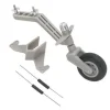 DU-BRO 1077384Heckfahrwerk lenkbar, inklusive Rad, für 60-120er Modelle