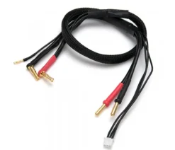 DynoMAX B9683Ladekabel 4/5mm 2S LiPo auf 4mm Buchsen 12AWG 500mm