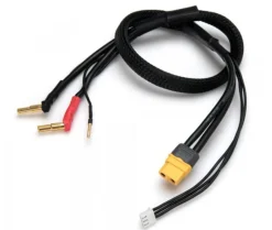 DynoMAX B9670Ladekabel 4/5mm 2S LiPo auf XT60 12AWG 500mm