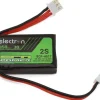 EcoPower ECP-4017LiPo Akku 2S 30C 7.4V, 350mAh mit PH2.0 Stecker, Micro-B
