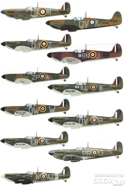 Eduard Plastic Kits 11197Spitfire Mk. I 'Battle of Britain' - Modellbausatz 1:48 Limited Edition!