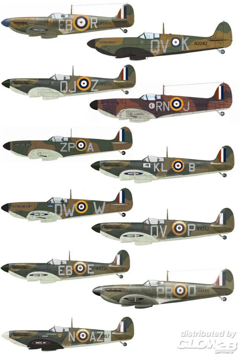 Eduard Plastic Kits 11197Spitfire Mk. I 'Battle of Britain' - Modellbausatz 1:48 Limited Edition!