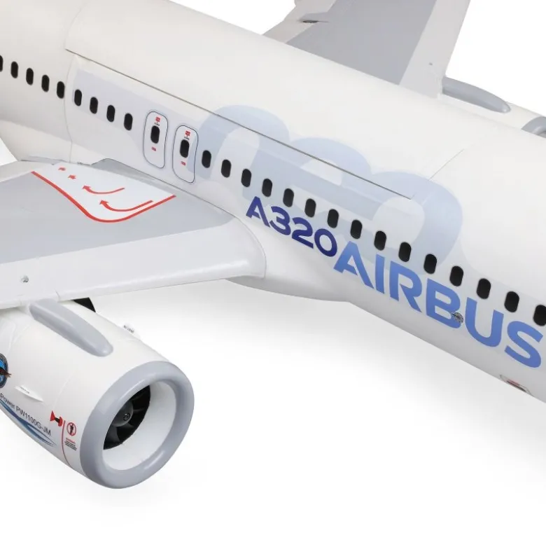 E-flite EFL-1493Airbus A320neo Twin 64mm EDF BNF Basic mit AS3X+,SAFE Select