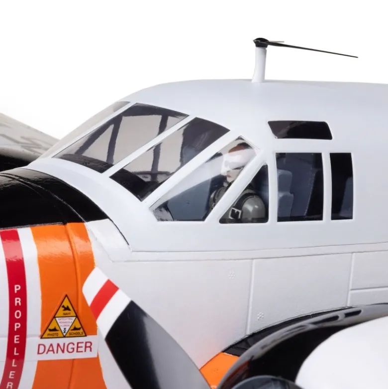 E-flite EFL-3726Beechcraft D18/RC-45J 1.5m BNF Basic mit AS3X+, SAFE Select