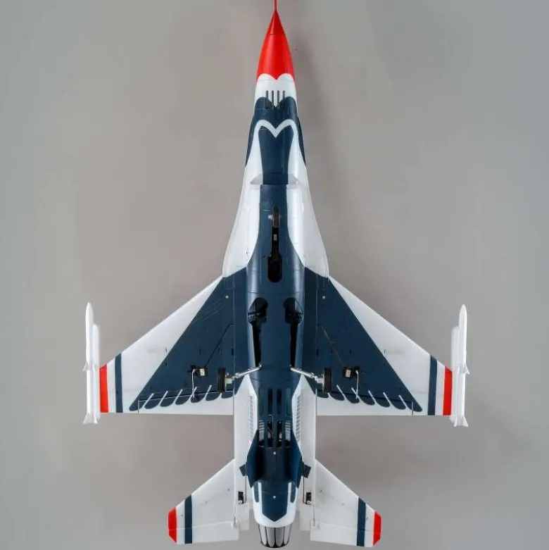 E-flite EFL178500F-16 Thunderbirds 70mm EDF Jet BNF Basic, AS3X & SAFE Select