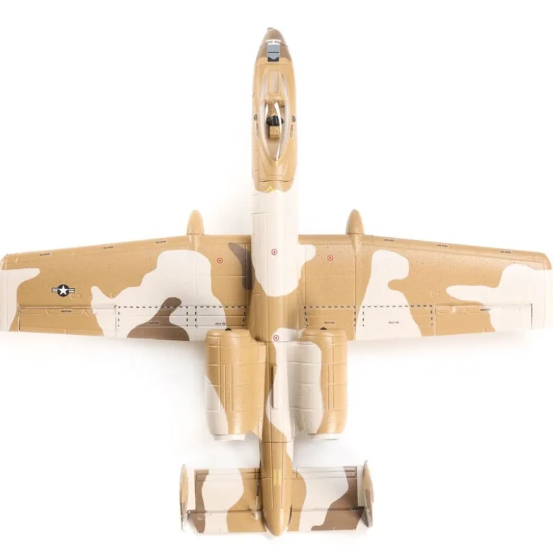 E-flite EFLU6550UMX A-10 Thunderbolt II 30mm EDF BNF Basic AS3X SAFE, 562mm
