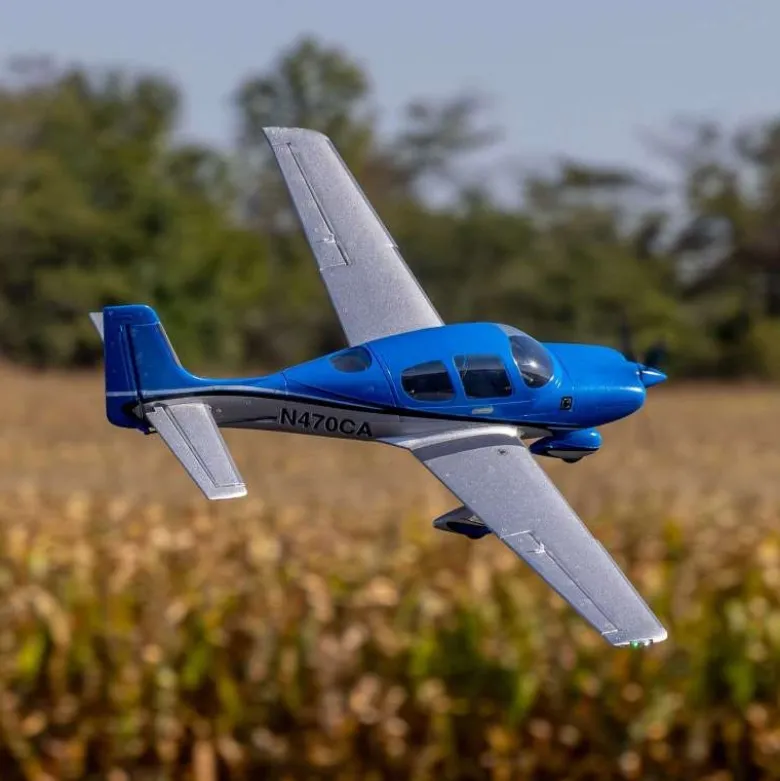 E-flite EFLU15950UMX Cirrus SR22T BNF Basic mit AS3X und SAFE Select