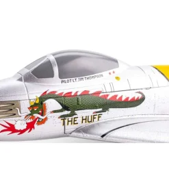 E-flite EFLU7050UMX F-86 Sabre 30mm EDF Jet BNF Basis mit AS3X & SAFE Select
