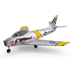 E-flite EFLU7050UMX F-86 Sabre 30mm EDF Jet BNF Basis mit AS3X & SAFE Select