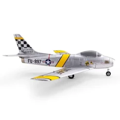 E-flite EFLU7050UMX F-86 Sabre 30mm EDF Jet BNF Basis mit AS3X & SAFE Select