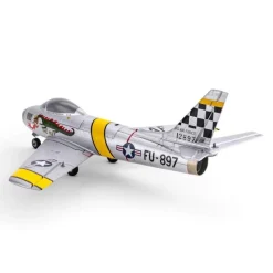 E-flite EFLU7050UMX F-86 Sabre 30mm EDF Jet BNF Basis mit AS3X & SAFE Select