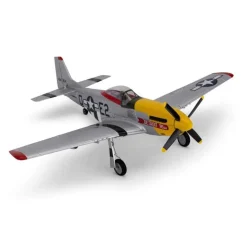 E-flite EFLU7350UMX P-51D Mustang 'Detroit Miss' 493mm BNF Basic mit AS3X und SAFE Select