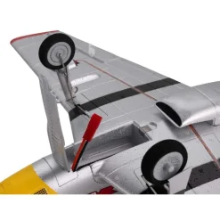 E-flite EFLU7350UMX P-51D Mustang 'Detroit Miss' 493mm BNF Basic mit AS3X und SAFE Select