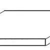 Evergreen 9904Gelbe Polystyrolplatten, transparent (2) 0,25x152,4x304,8 mm