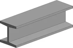 Evergreen 287H-Profil, 350x6,3x6,0 mm - 1/4, 2 Stück