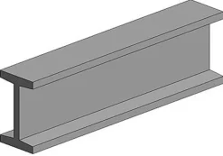 Evergreen 279I-Profil, 350x9,5X3,8 mm - 3/8, 2 Stück