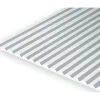 Evergreen 4100Strukturplatte, 1x150x300 mm.Raster 2,50 mm, 1 Stück