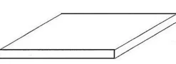 Evergreen 9080Weiße Polystyrolplatte, 150x300x2,00 mm, 1 Stück
