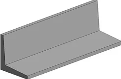 Evergreen 291Winkelprofil, 350x1,5x1,5 mm, 4 Stück
