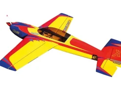 Extreme Flight A232-V2-R/YExtra 300 60'' EXP V2 Plus Kunstflugzeug rot/gelb/blau ARF mit Tragflächen-Schnellverschluss