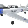 EZ-Wings EZ-037Mini AT-6 Texan 450mm, 2.4GHz RTF, silber inkl. 2x LiPo 3.7V 400mAh & USB Ladegerät