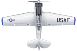 EZ-Wings EZ-037Mini AT-6 Texan 450mm, 2.4GHz RTF, silber inkl. 2x LiPo 3.7V 400mAh & USB Ladegerät