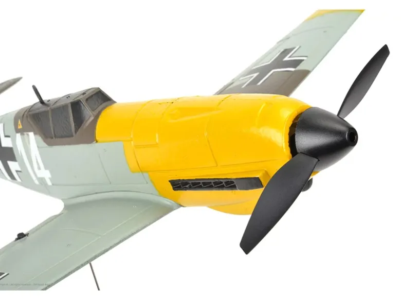 EZ-Wings EZ-032Mini BF-109 Messerschmitt 450mm, 2.4GHz RTF inkl. 2x LiPo 3.7V 400mAh & USB Ladegerät