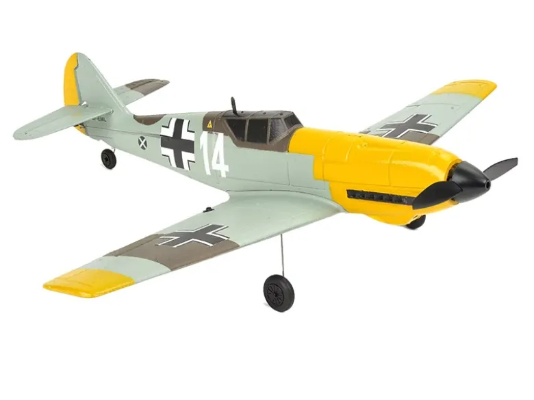 EZ-Wings EZ-032Mini BF-109 Messerschmitt 450mm, 2.4GHz RTF inkl. 2x LiPo 3.7V 400mAh & USB Ladegerät