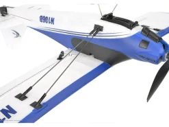EZ-Wings EZ-020Mini Cub 450mm, 2.4GHz RTF, blau inkl. 2x LiPo 3.7V 400mAh & USB Ladegerät