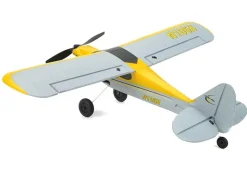 EZ-Wings EZ-021Mini Cub 450mm, 2.4GHz RTF, gelb inkl. 2x LiPo 3.7V 400mAh & USB Ladegerät