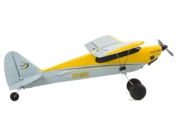 EZ-Wings EZ-021Mini Cub 450mm, 2.4GHz RTF, gelb inkl. 2x LiPo 3.7V 400mAh & USB Ladegerät